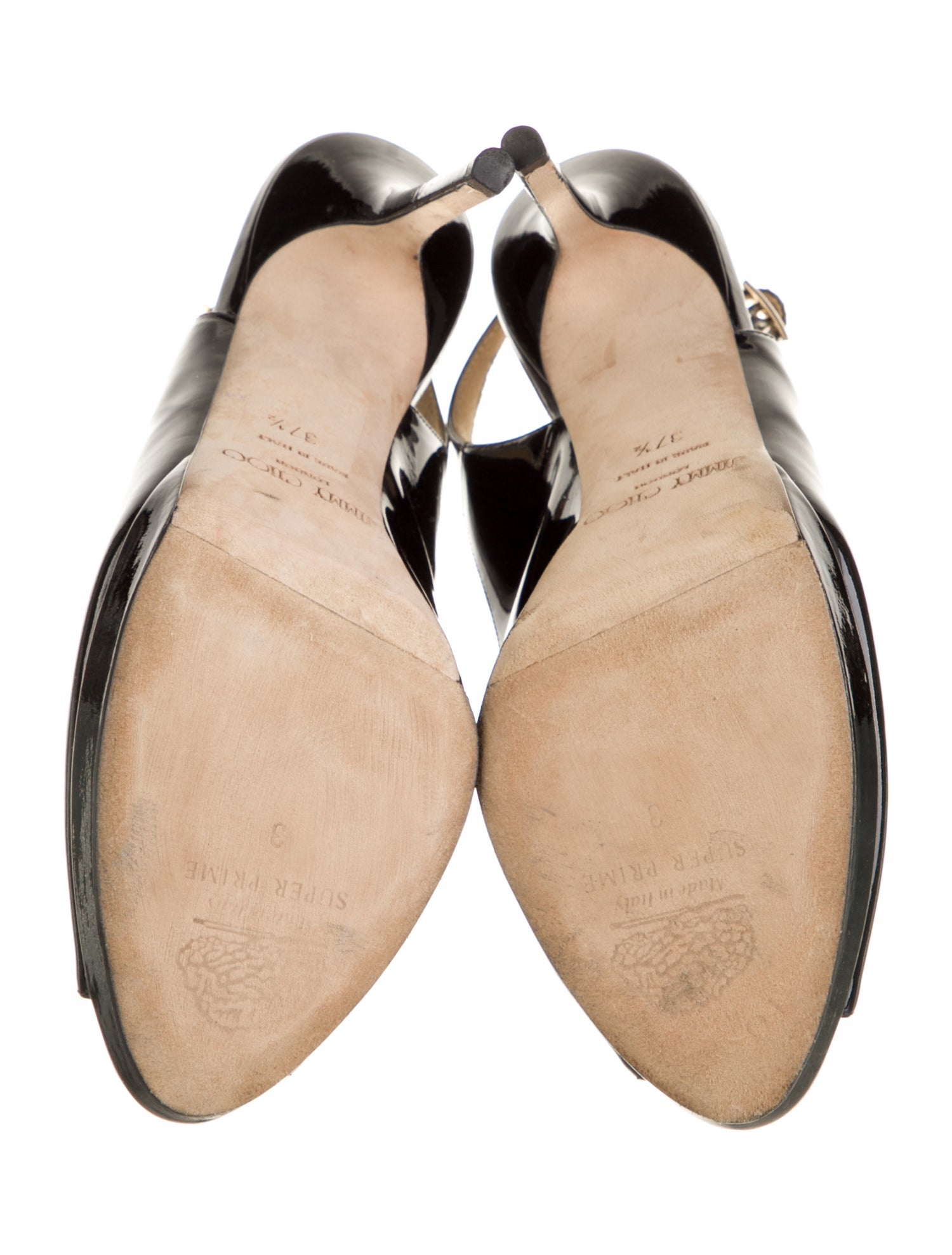 Jimmy Choo Patent Leather Slingback Pumps